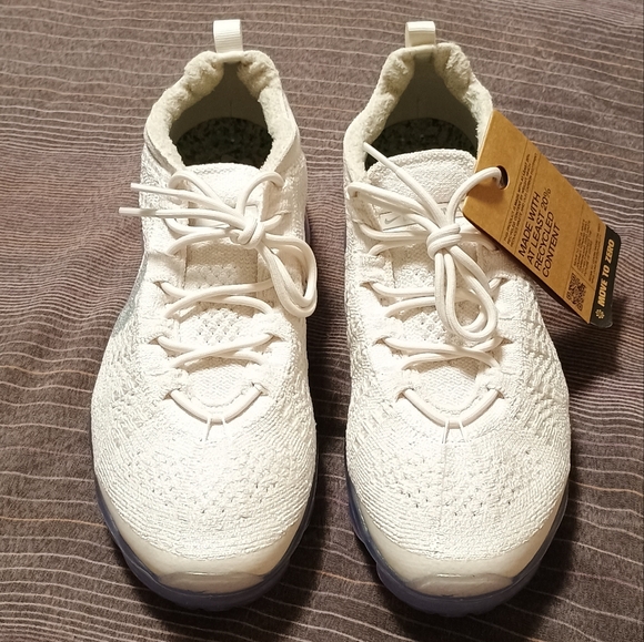 Nike Air Vapormax 2023 Flyknit phantom metallic/silver/multi women sz 10 - Picture 3 of 7